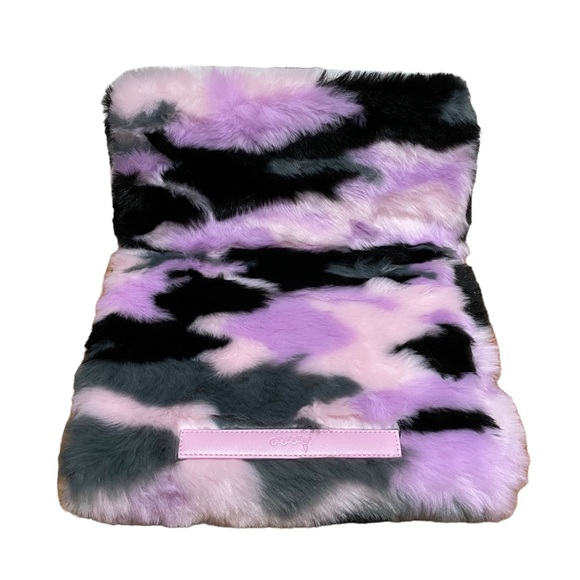 ISCREAM Kids Plush Folding Tablet/Laptop Pillow purple black - Picture 2 of 4